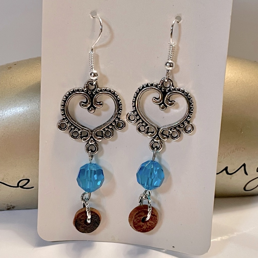Enchanting Silver Heart Earring’s